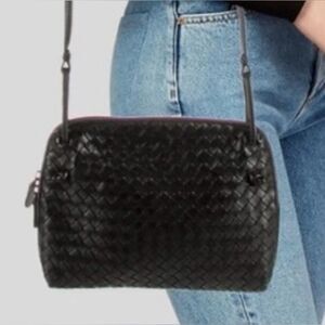 Bottega Veneta Nodini crossbody bag logo handbag woven clutch shoulder bag y2k